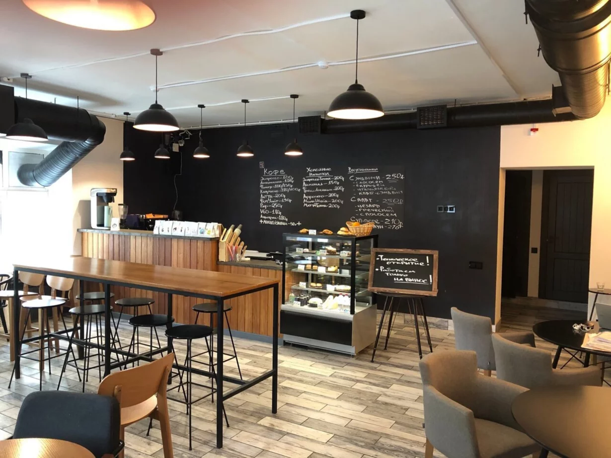 Интерьер/Экстерьер/Банкетная зона/Бар/Стол для двоих/Вход/Главный зал/Lounge зона кофейня Сообщество фото