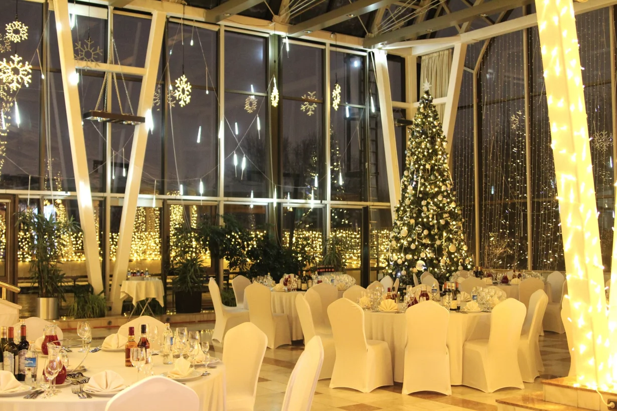 Интерьер/Экстерьер/Банкетная зона/Бар/Стол для двоих/Вход/Главный зал/Lounge зона банкетный зал Банкетные залы «Президент-Отеля» фото