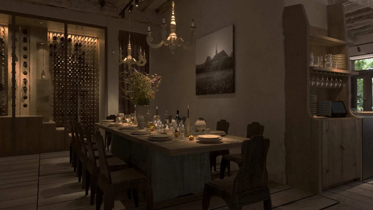 Интерьер/Экстерьер/Банкетная зона/Бар/Стол для двоих/Вход/Главный зал/Lounge зона ресторан Pomme Verte фото