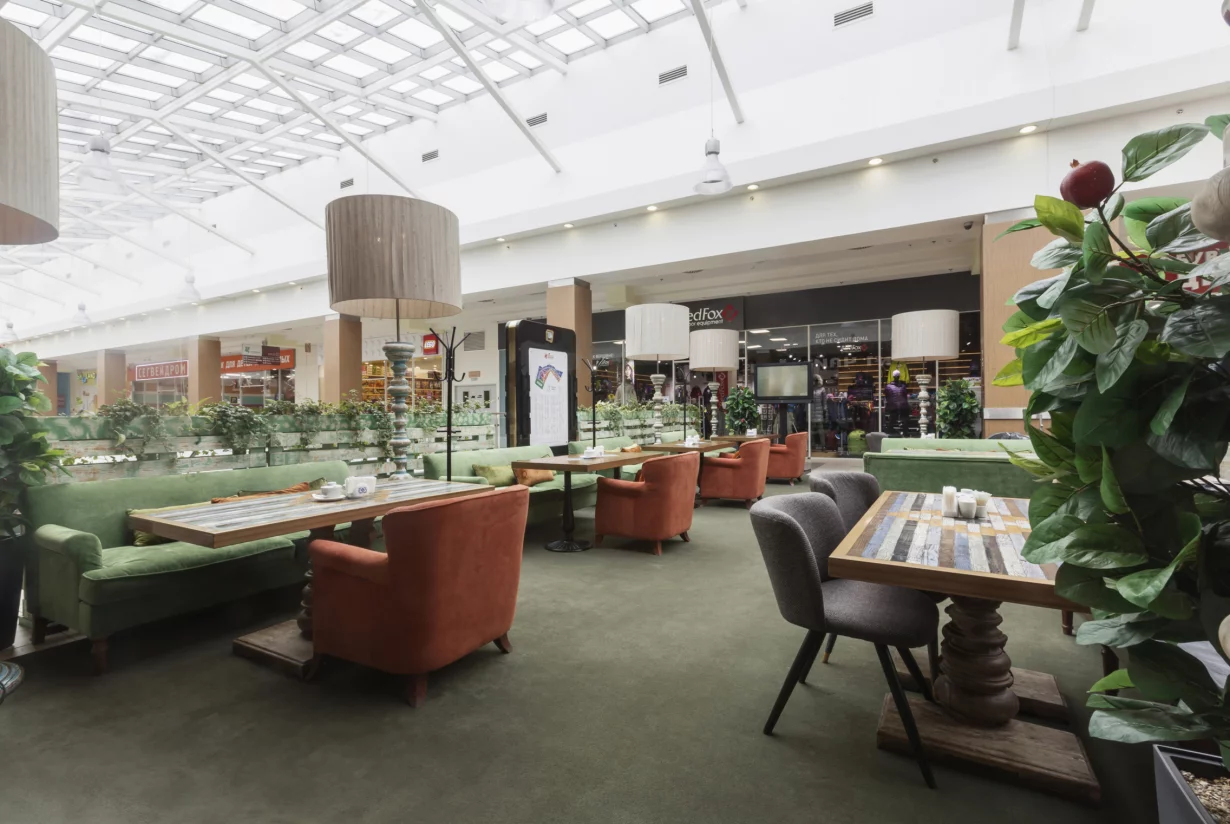 Интерьер/Экстерьер/Банкетная зона/Бар/Стол для двоих/Вход/Главный зал/Lounge зона ресторан Vasilchuki Chaihona №1 фото