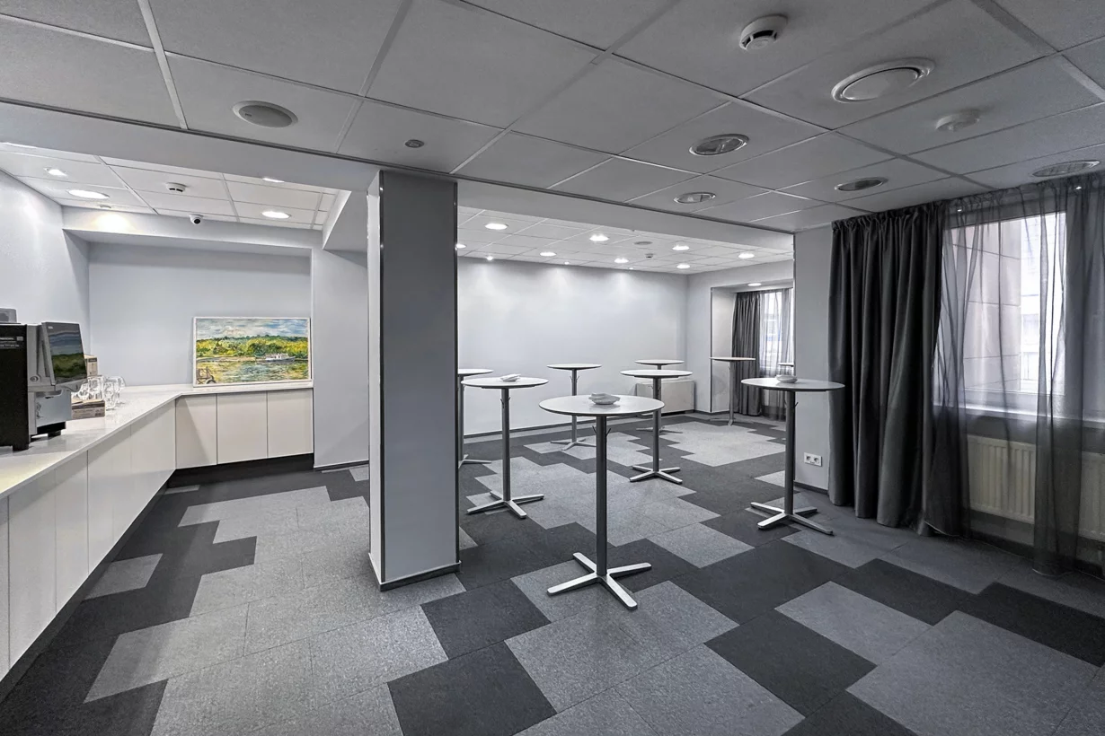 Интерьер/Экстерьер/Банкетная зона/Бар/Стол для двоих/Вход/Главный зал/Lounge зона ресторан Marins Москва Пражская фото