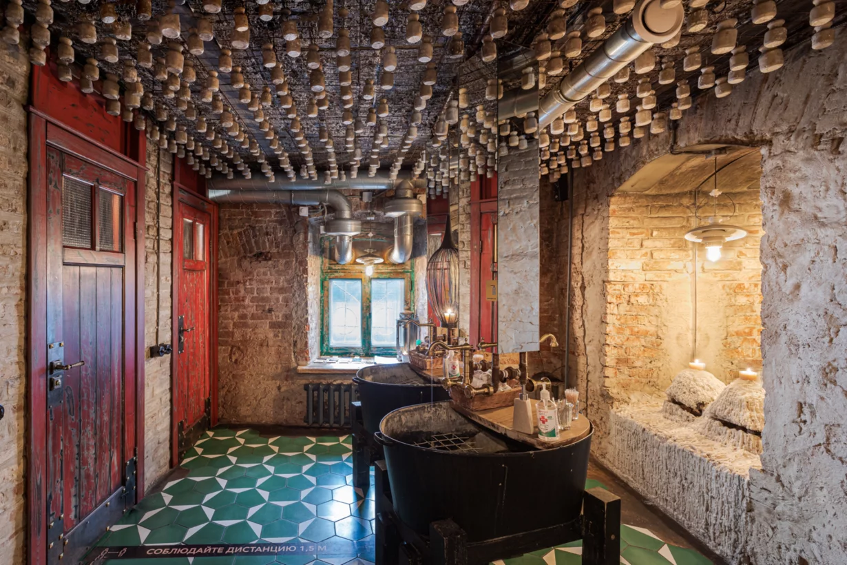 Интерьер/Экстерьер/Банкетная зона/Бар/Стол для двоих/Вход/Главный зал/Lounge зона ресторан DiDi фото