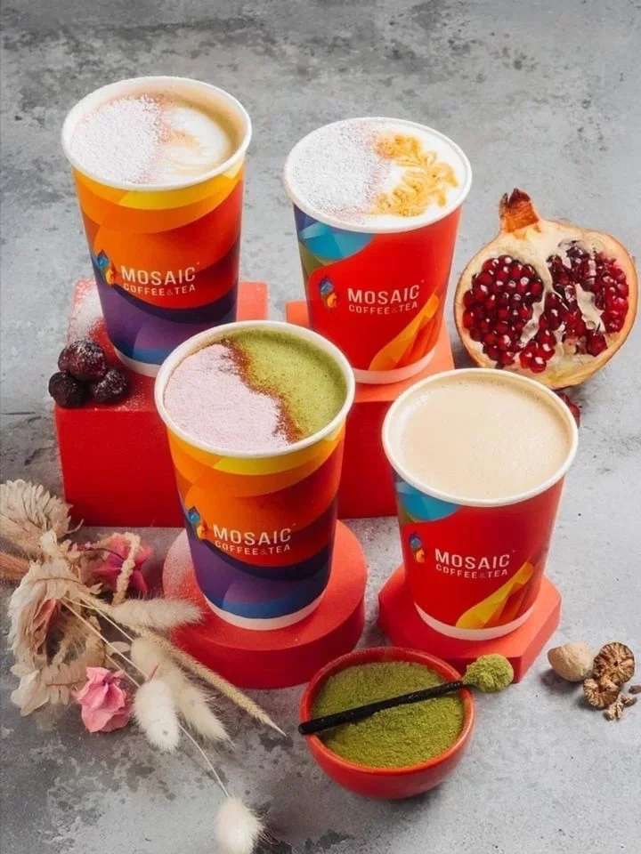 Интерьер/Экстерьер/Банкетная зона/Бар/Стол для двоих/Вход/Главный зал/Lounge зона кофейня Mosaic coffee&tea фото