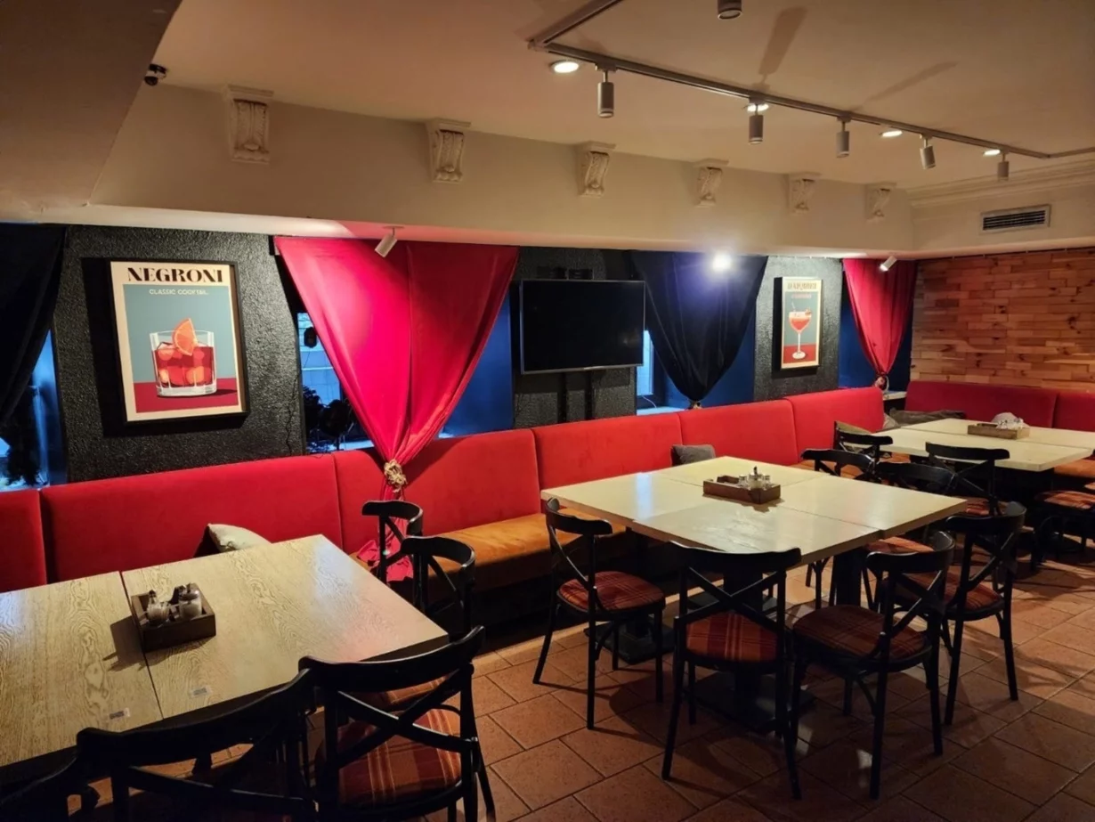 Интерьер/Экстерьер/Банкетная зона/Бар/Стол для двоих/Вход/Главный зал/Lounge зона бар Indюk фото
