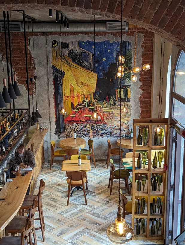 Wine gogh малая конюшенная ул 7 фото Wine gogh малая конюшенная ул 7 фото